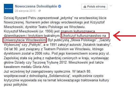 Screenshot/Facebook/Gazeta Wrocławska