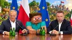 Konferencja prasowa w świecie Minecraft.webp
