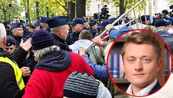 Szturm policji na Trybunał Konstytucyjny..webp
