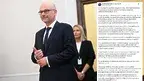Polityczny spór w korytarzu rządowym.webp