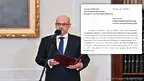 Oficjalne oświadczenie przy mikrofonie.webp