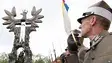 Odsłonięcie pomnika ofiar rzezi Wołyńskiej w Domostawie.webp