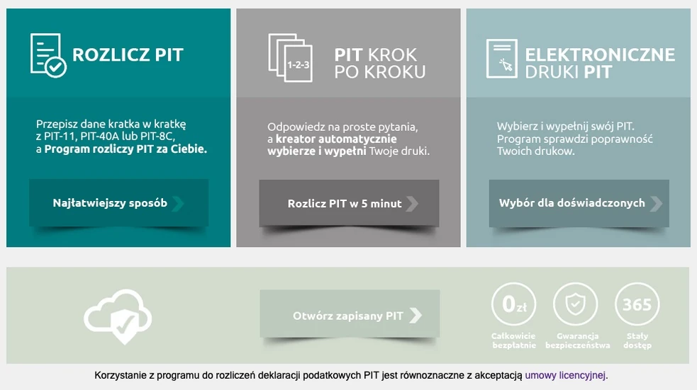 Program PIT Pro