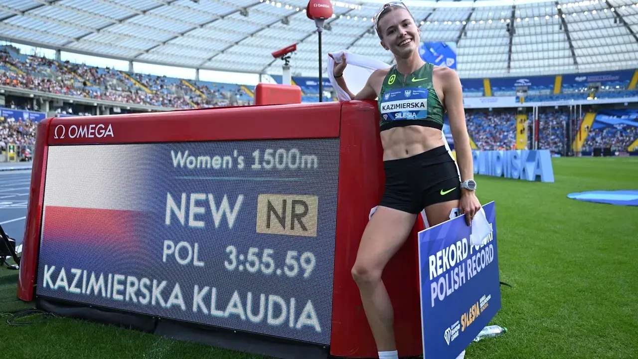Klaudia Kazimierska poprawiła rekord Polski